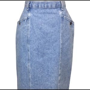 St. John’s Bay Denim Maxi Skirt